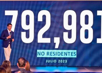 Dominicana logró 792,981 turistas en julio, cifra más alta en un mes