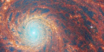 Fábricas de estrellas en la Galaxia del Remolino, la nueva foto del James Webb