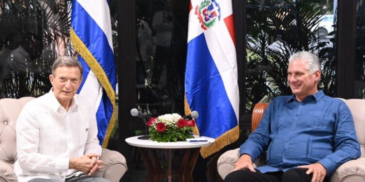 República Dominicana y Cuba se comprometen en ampliar agenda conjunta que beneficie a ambos países