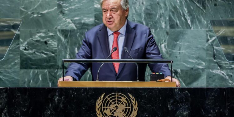 Guterres propone en la ONU nuevas instituciones mundiales basadas en equidad y solidaridad