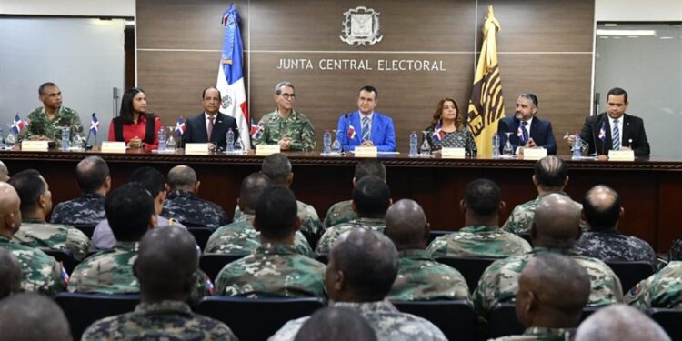 JCE inicia programa de capacitación de la Policía Militar Electoral de cara a las elecciones de 2024