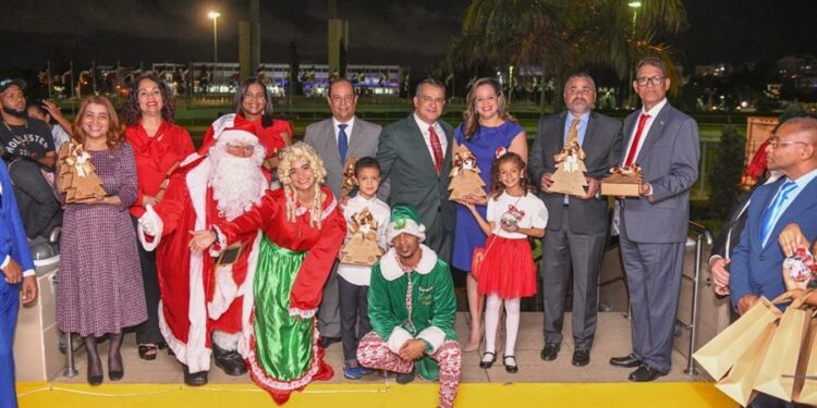 JCE da la bienvenida a la Navidad con tradicional encendido del árbol